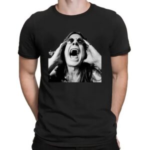 Ozzy Osbourne Screaming Photo Rip Ozzy 2025 T Shirt