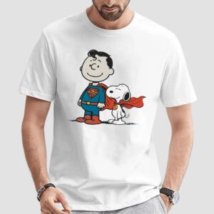 Snoopy And Charlie Brown Superpeanuts Meme T Shirt