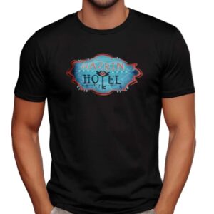 The Vox Hazbin Logo Trust Us T Shirt