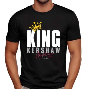 Clayton Kershaw Los Angeles Dodgers King Kershaw T Shirt