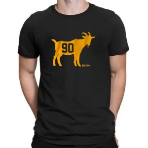 T J Watt GOAT 90 Pittsburgh Steelers T Shirt