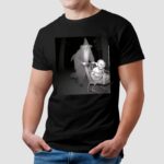 Grey Wizard Pushing Gollum Meme T Shirt