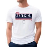 Ally Sentnor Stripe USWNTPA T Shirt