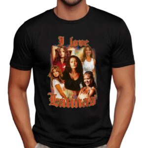 I LOVE LATINAS Vintage Bootleg T Shirt