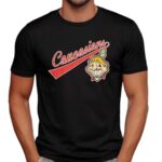 Bomani Jones Wears Caucasians Cleveland Indians Chief T Shirt