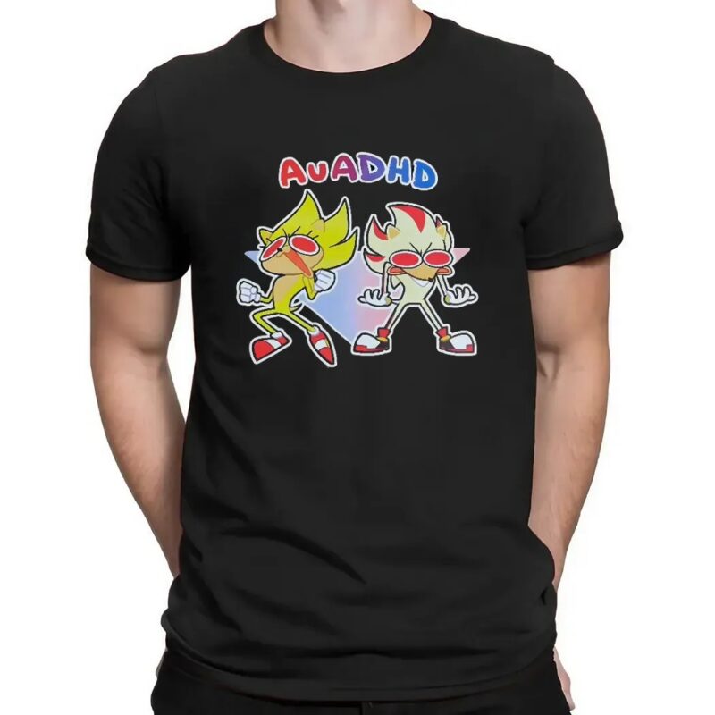 AUADHD Sonic And Autism Shadow T Shirt