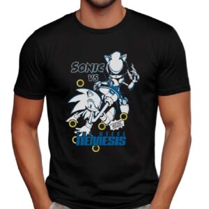 Sonic The Hedgehog Introducing Metal Sonic The Steel Nemesis T Shirt