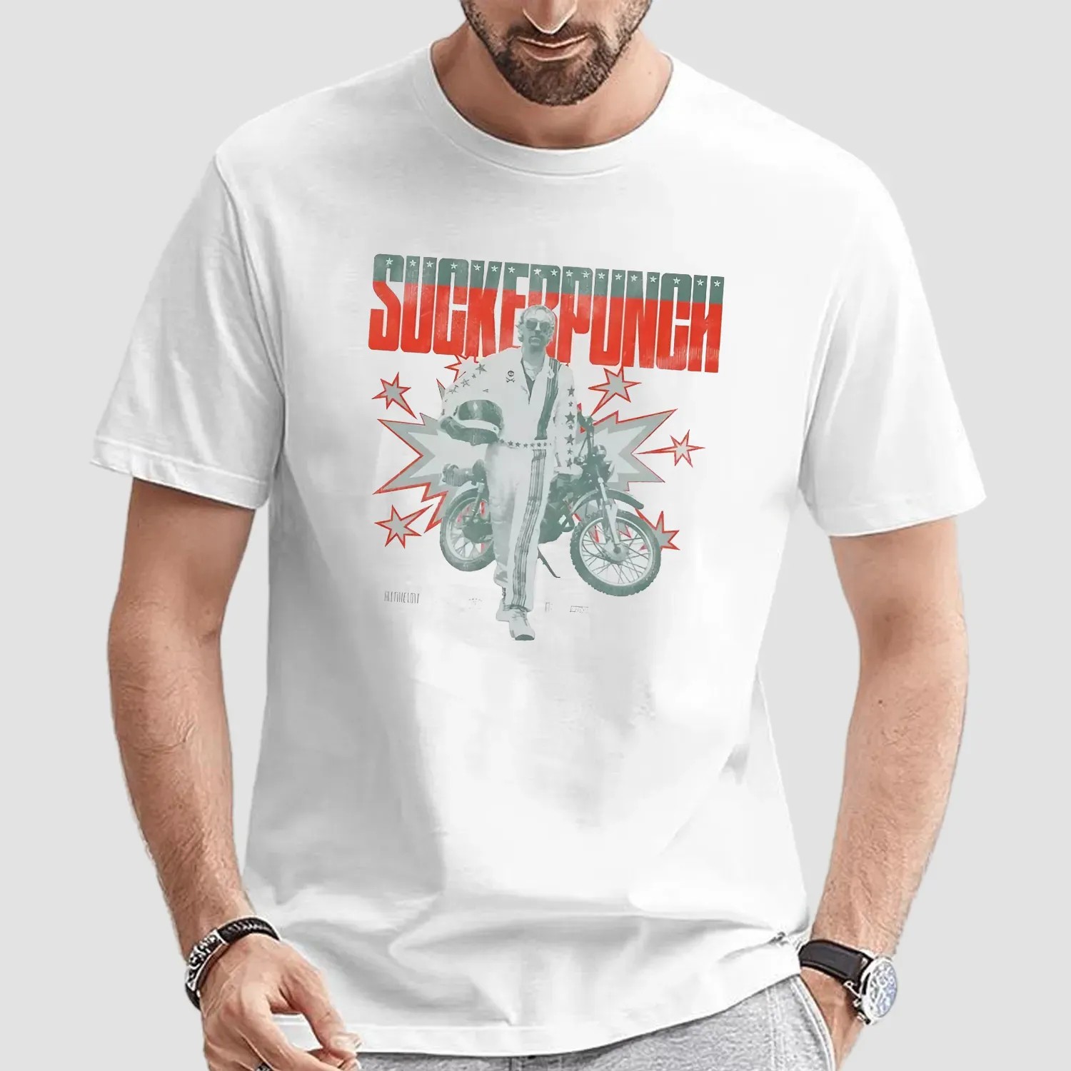 All Time Low Suckerpunch Motorcycle Vintage T Shirt