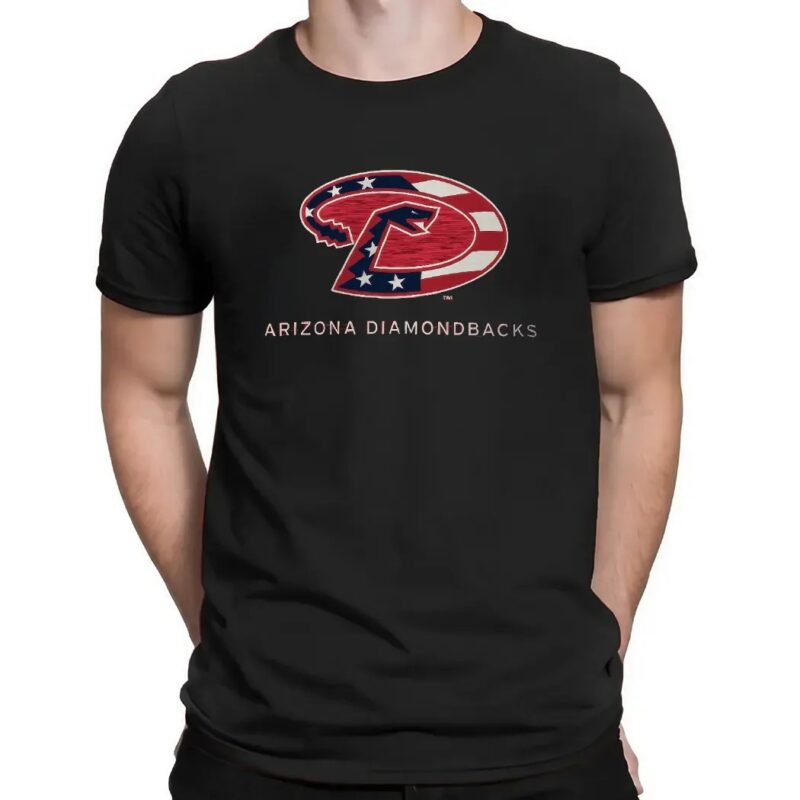 Arizona Diamondbacks Baseball Vintage Logo Red T Shirt