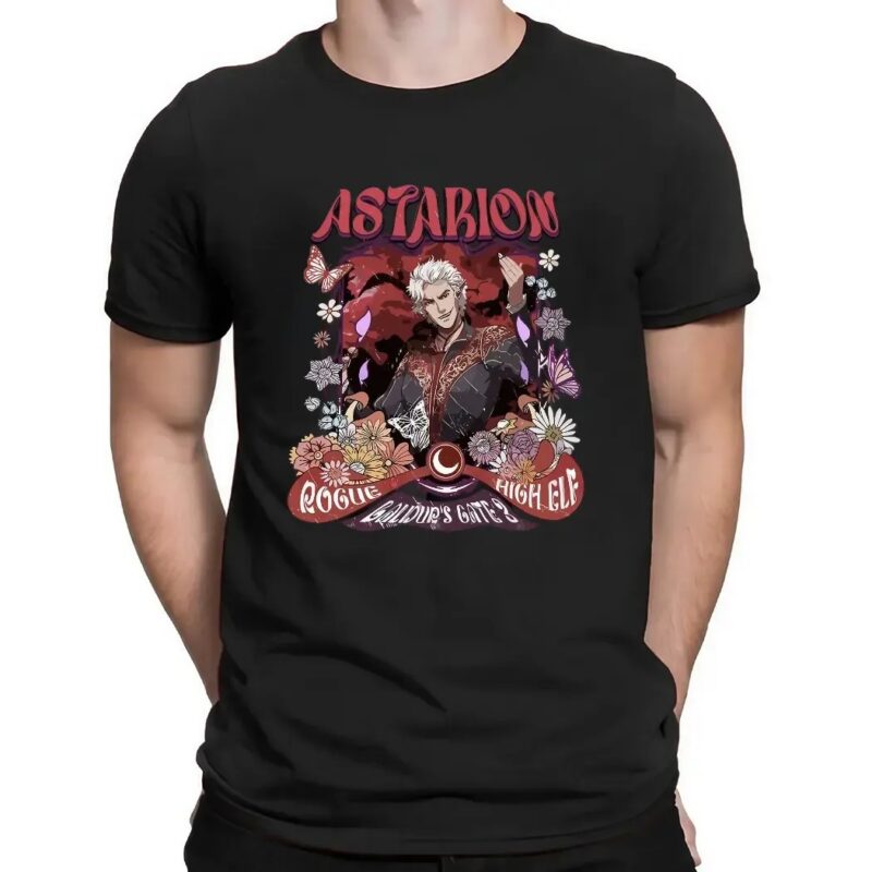 Astarion Rogue High Elf Baldurs Gate 3 Gift For Gamer T Shirt