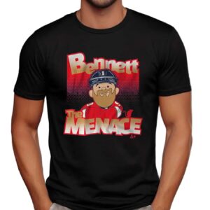 Sam Bennett The Menace Florida Panthers Hockey T Shirt