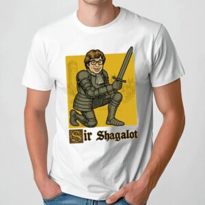 Sir Shagalot Austin Powers Knight T Shirt