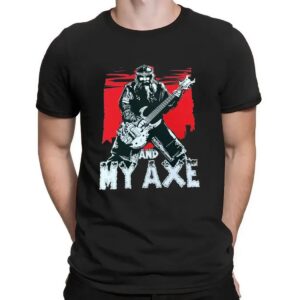 Gimli And My Axe Lord Of The Rings Graphic T Shirt