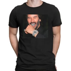 Keanu Reeves Diamond Grill And Luxury Watch T Shirt
