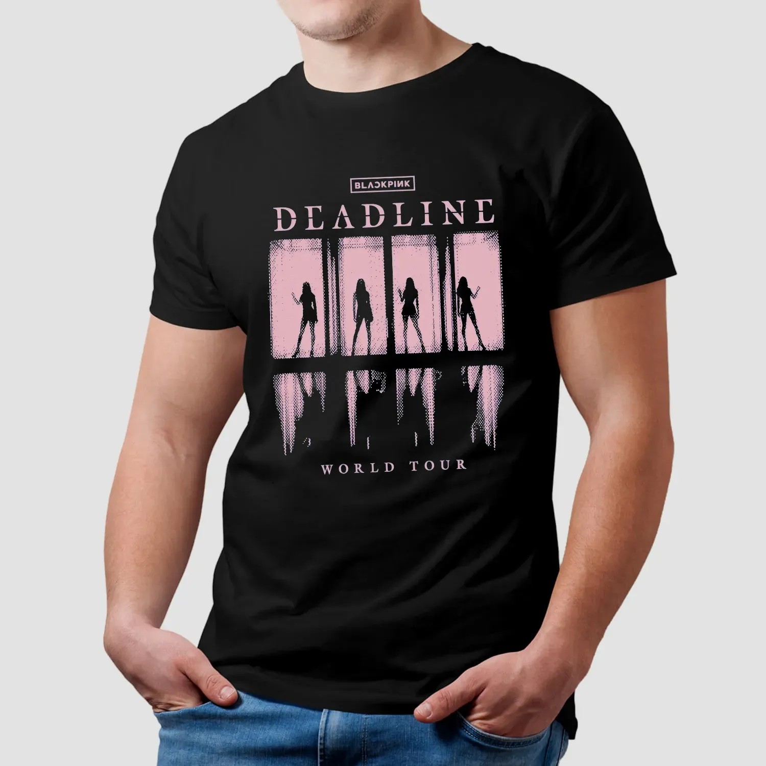 BLACKPINK Deadline World Tour 2025 BLACKPINK in Your Area Graffiti Concert T Shirt