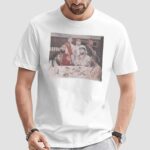 Drake Wears Vlone Last Supper Memorial T Shirt