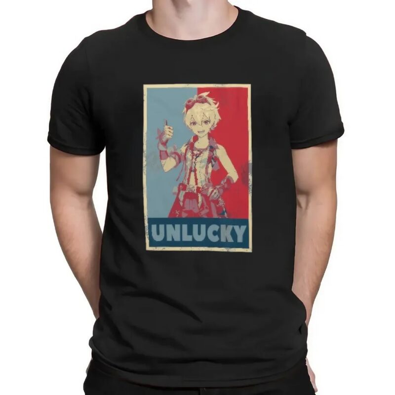 Bennett Genshin Impact Unlucky Thumbs Up Hope Style Colours T Shirt