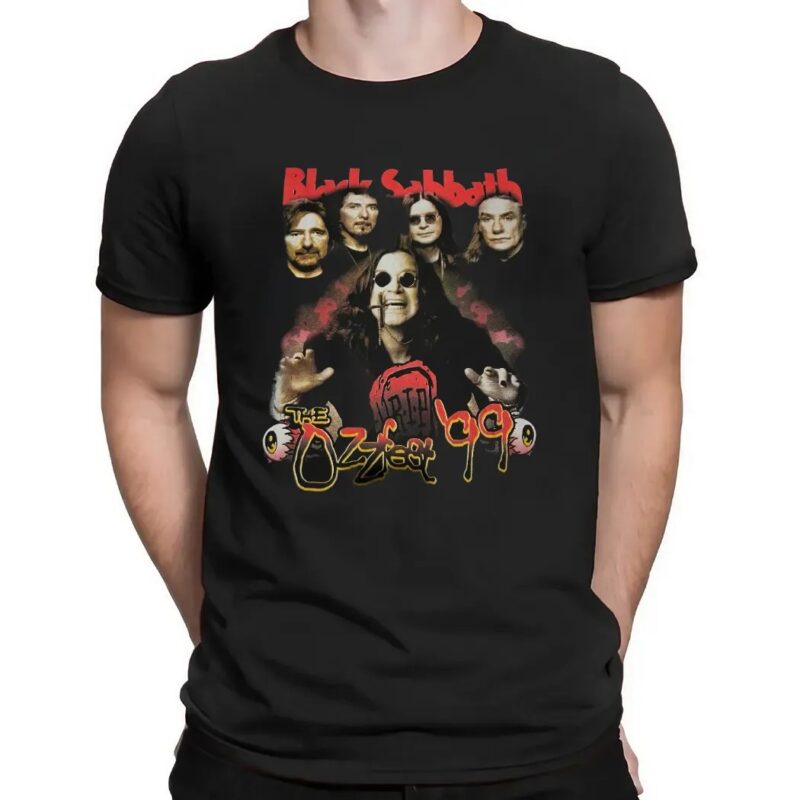 Black Sabbath The Ozzfest 1999 Ozzy Osbourne Band Concert T Shirt