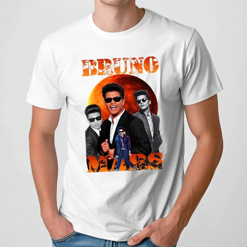 Bruno Mars Vintage Bootleg T Shirt