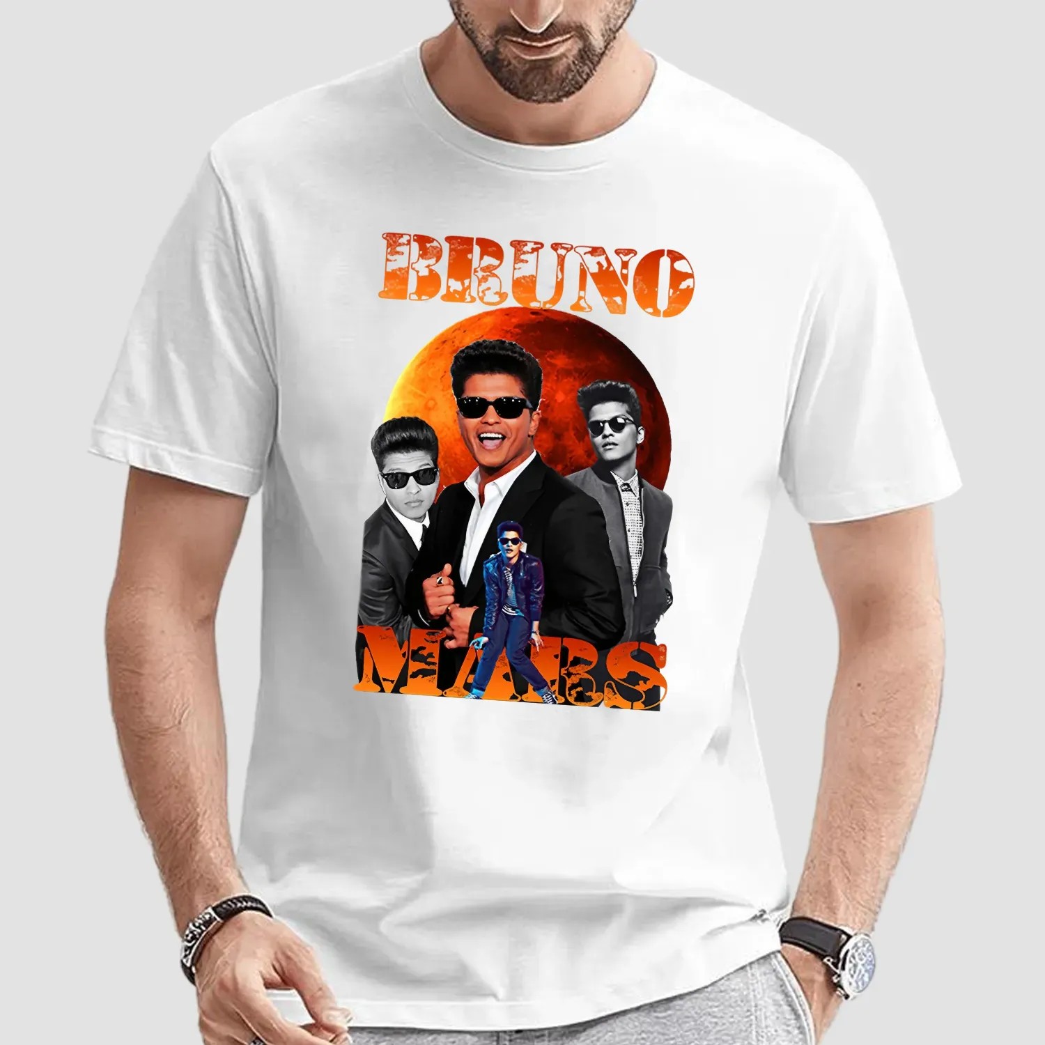 Bruno Mars Vintage Bootleg T Shirt