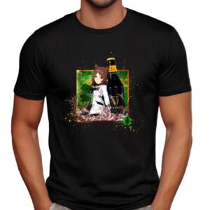 Fine Motion Uma Musume Pretty Derby Guinness Foreign Extra Stout Anime T Shirt
