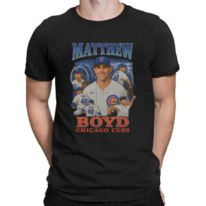 Matthew Boyd Chicago Cubs Baseball Vintage Bootleg T Shirt