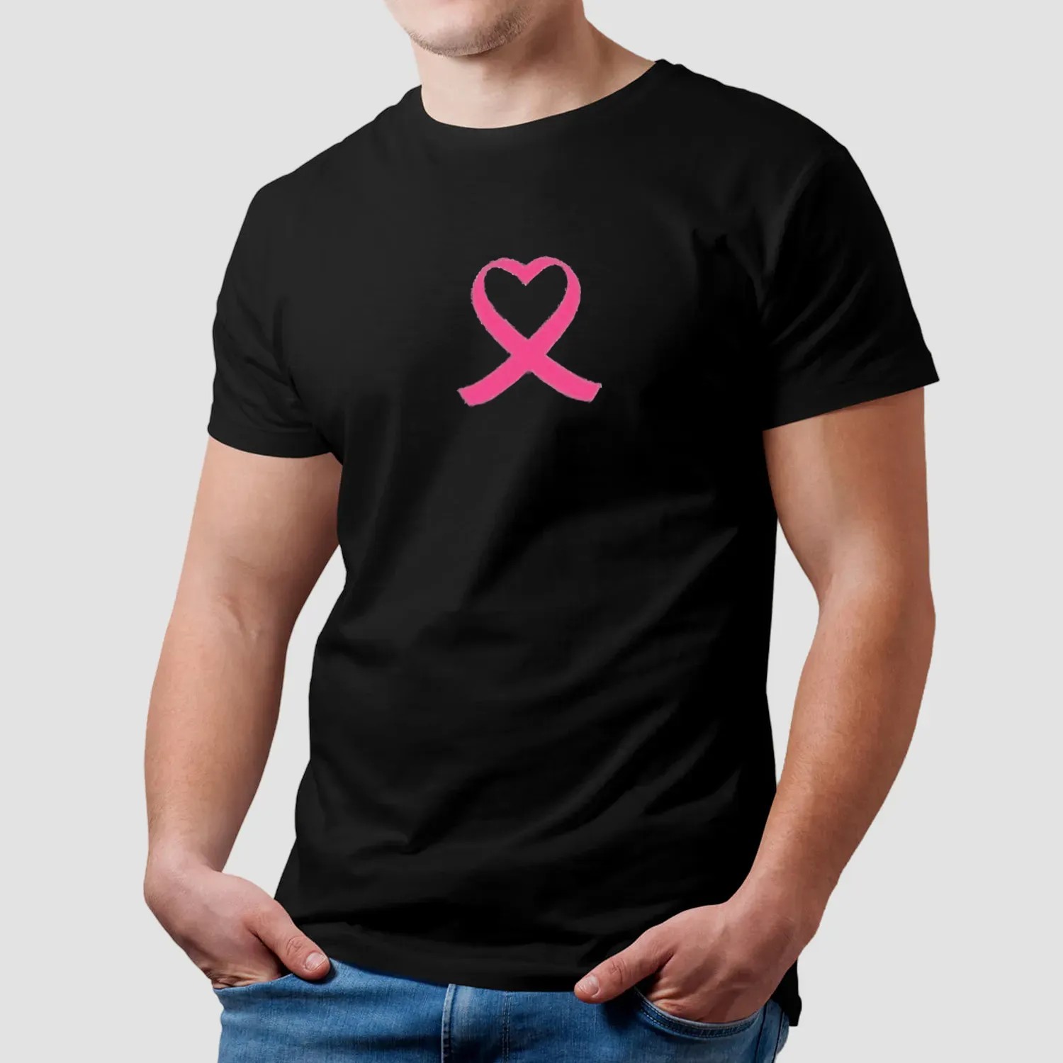 Cal State Long Beach Csulb Cancer Awareness Heart Shape T Shirt