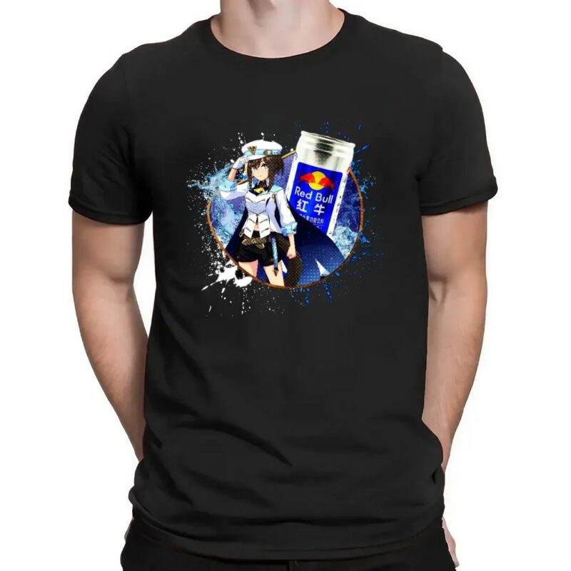 Cheval Grand Uma Musume Pretty Derby Red Bull Blue Extra Energy China Anime T Shirt