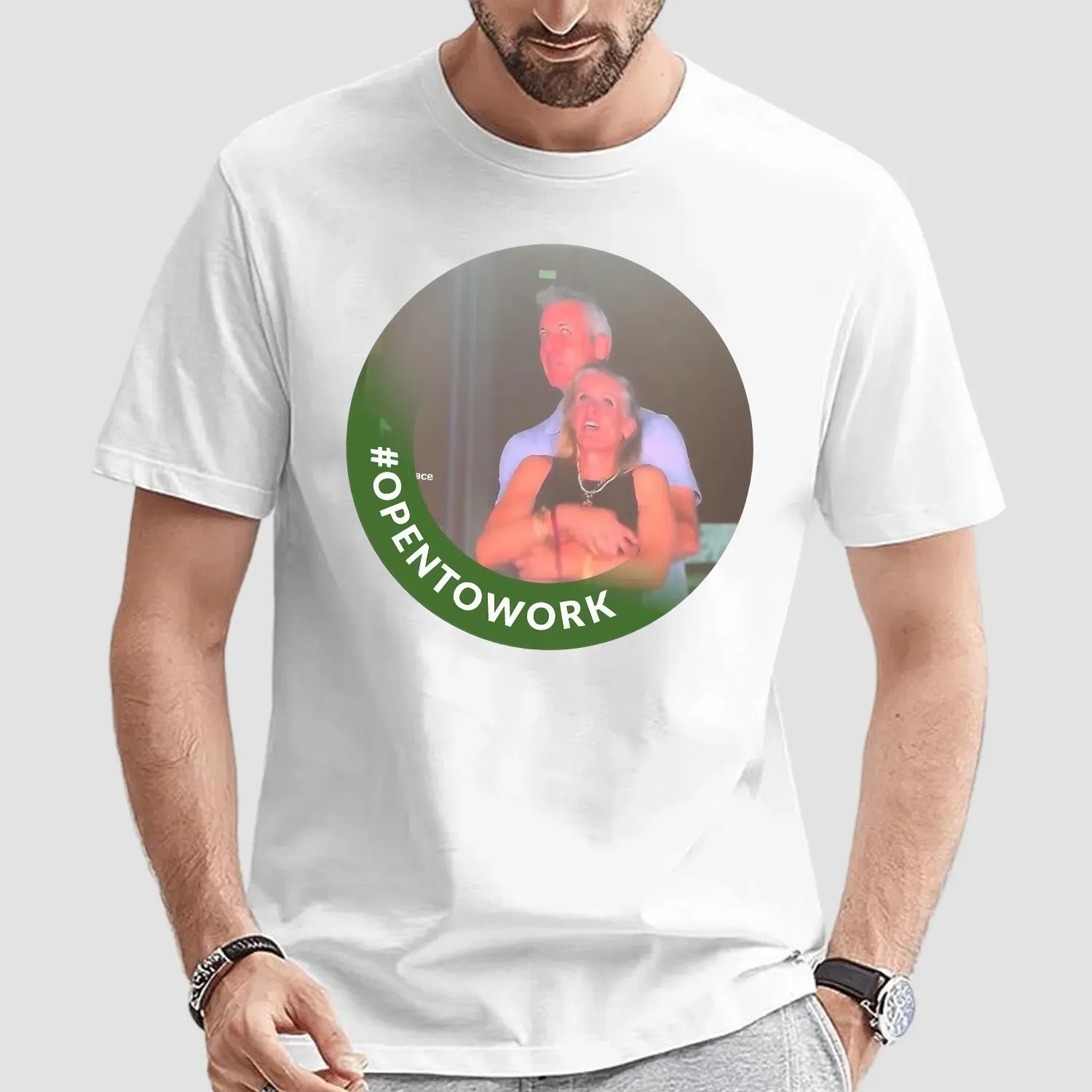 Coldplay Andy Byron Open To Work Avatar Meme T Shirt