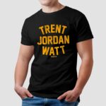 Trent Jordan Watt Pittsburgh Steelers Bold Name T Shirt