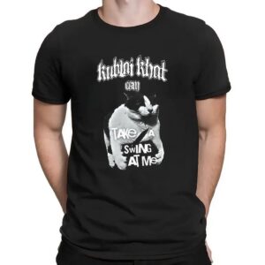 Kublai Khat Take A Swing At Me Cat T Shirt