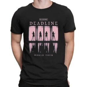 BLACKPINK Deadline World Tour 2025 BLACKPINK in Your Area Graffiti Concert T Shirt
