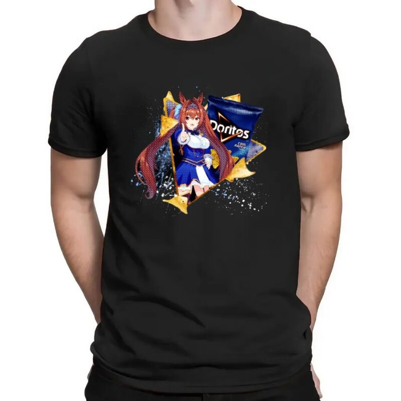 Daiwa Scarlet Uma musume Pretty Derby Doritos Cool Ranch Flavored Tortilla Chips Anime T Shirt