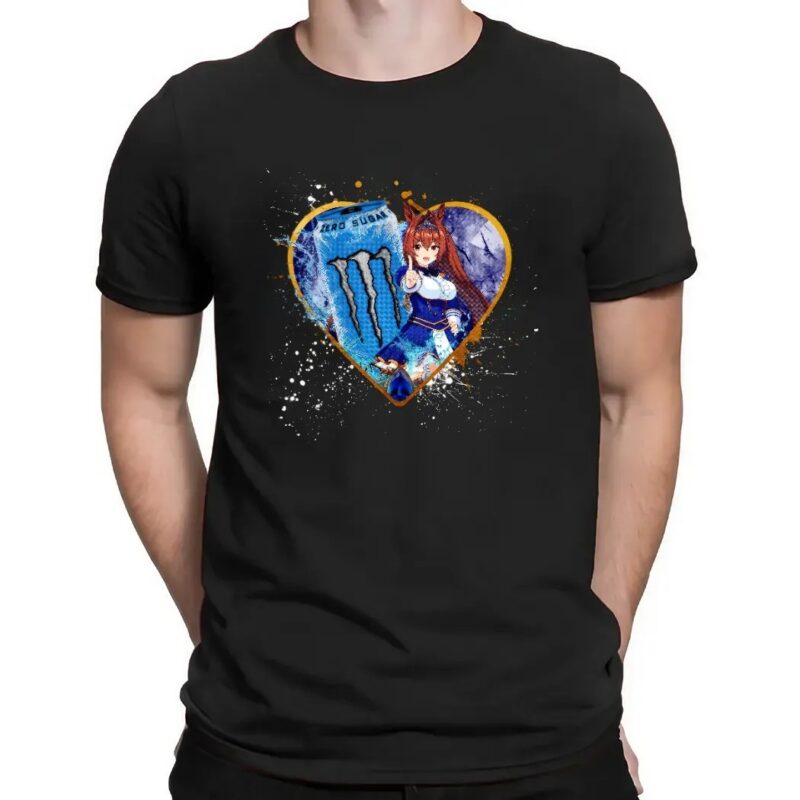 Daiwa Scarlet Umamusume Pretty Derby Monster Energy Ultra Blue Zero Sugar Anime T Shirt