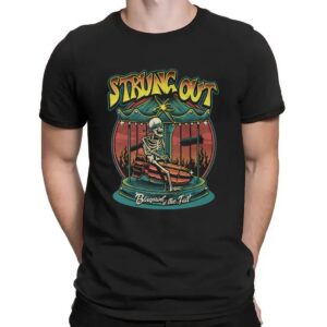 Strung Out Blueprint Of The Fall 35 Year Anniversary Tour 2025 Skeleton T Shirt