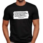 New York Post Andrew Cuomo Says He Will Move To Florida If Zohran Mamdani Becomes NYC Mayor T Shirt