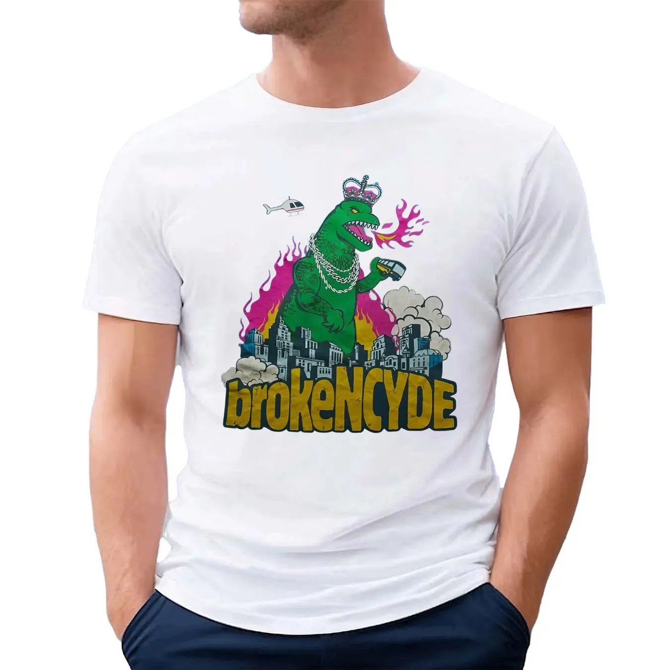 Dinosaur Brokencyde Vintage T Shirt