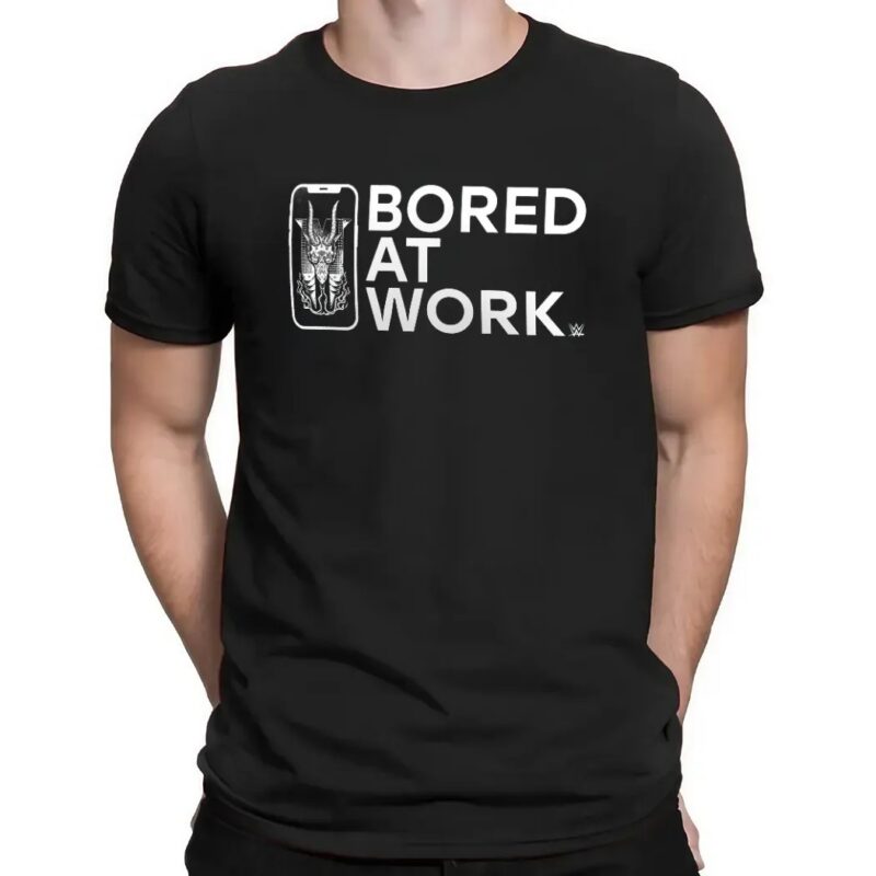 Drew McIntyre Bored At Work WWE T Shirt