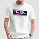 Ally Sentnor Stripe USWNTPA T Shirt