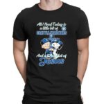 Snoopy And Charlie Brown The Peanuts All I Need Today Is A Little Bit Of Seattle Mariners And A Whole Lot Of Jesus Fan T Shirt