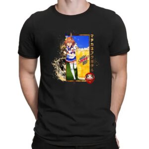 Matikanefukukitaru Umamusume Pretty Derby Mtn Dew Sweet Lightning Japanese Daruma Doll T Shirt