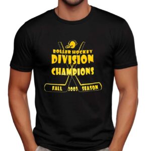 Roller Hockey Division Champions Fall Season 2003 T Shirt