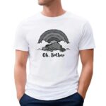 Eeyore grey sky oh bother t shirt