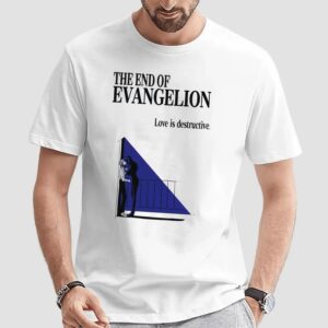Neon Genesis Evangelion Love Is Destructive Anime T Shirt