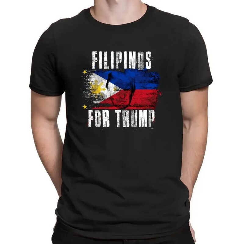 Filipinos For Trump Philippines Flag T Shirt