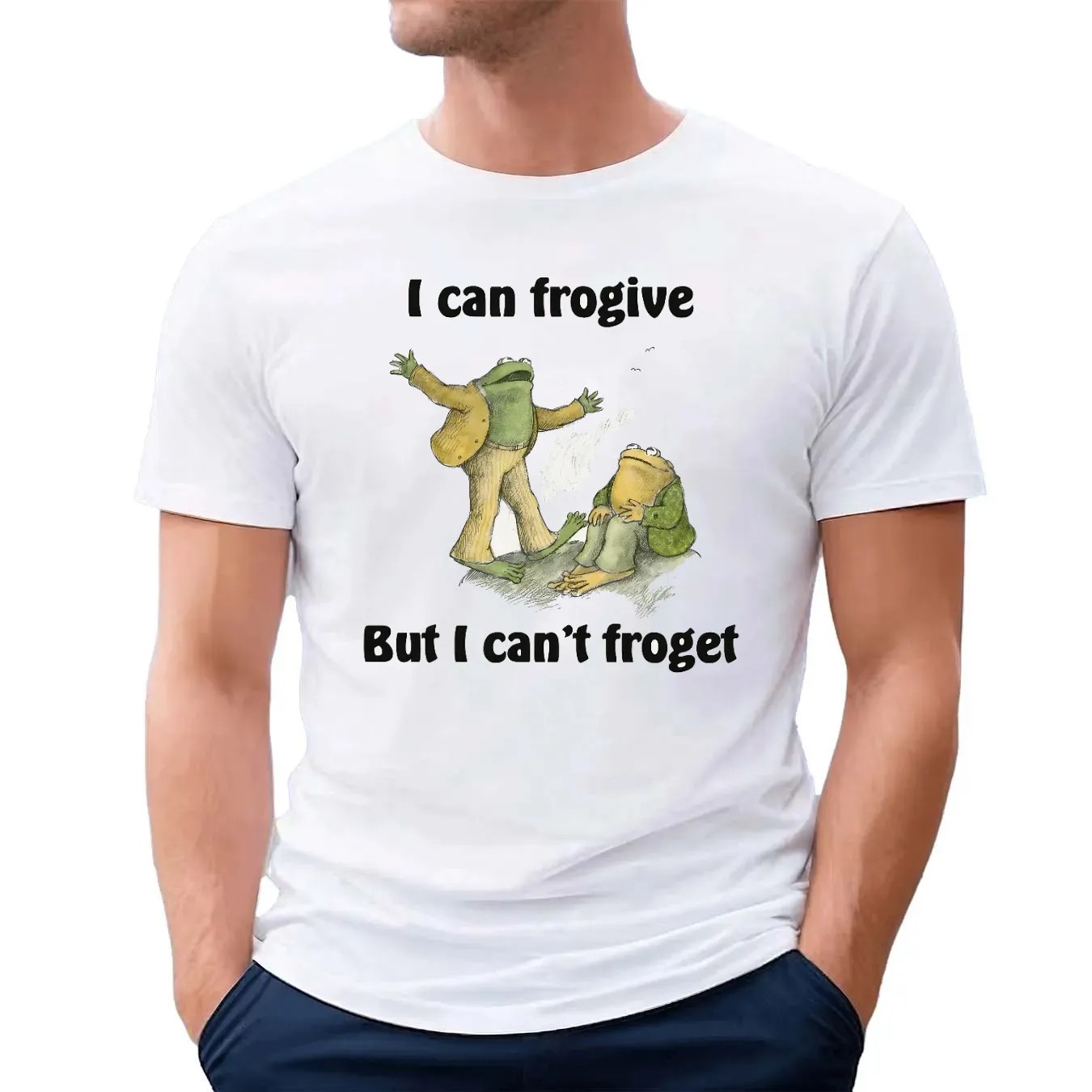 Frog I Can Frogive But I Can't Froget Meme T Shirt