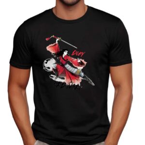Mulan Defy Ordinary Watercolor T Shirt