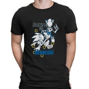 Sonic The Hedgehog Introducing Metal Sonic The Steel Nemesis T Shirt