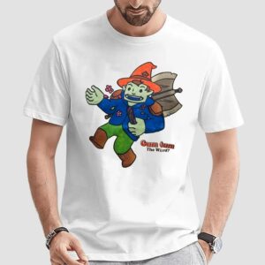Stinky Dragon Gum Gum The Wizard T Shirt