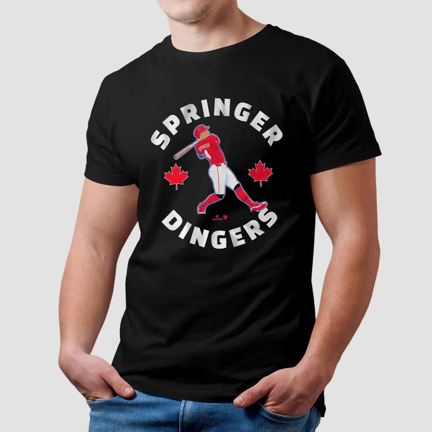 George Springer Toronto Blue Jays Canada Day Dingers T Shirt